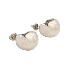 Dome Hoop Earrings