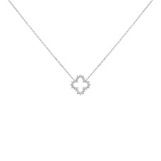 Cluster Clover Necklace