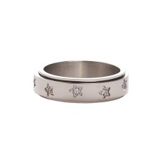 Brave Spinning Ring Sliver