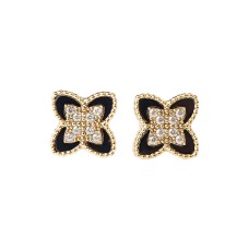 Passionate Clover Stud Earrings