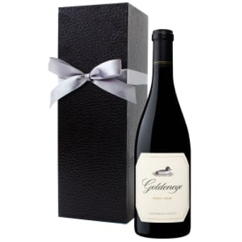 Goldeneye Anderson Valley Pinot Noir with Black Gift Box
