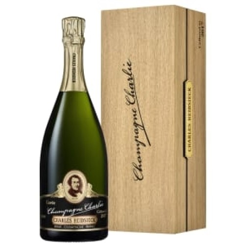 Charles Heidsieck Champagne Charlie with Wooden Gift Box