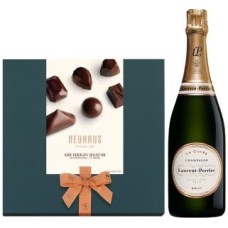 Laurent-Perrier & Neuhaus Dark Chocolates Gift Set