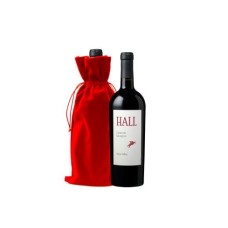 Hall Napa Valley Cabernet with Red Velvet Gift Bag