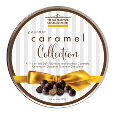 The San Francisco Chocolate Factory Dark Chocolate Caramels
