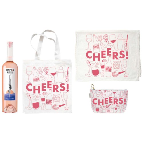 Hampton Water Rose & Maptotes Cheers! Gift Set