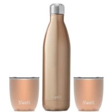 S'well Pyrite Wine Bottle &amp; Tumbler Set