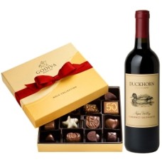 Duckhorn Napa Valley Cabernet & Godiva Chocolates Gift Set