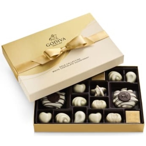 Godiva White Chocolate Assortment, 22Pc