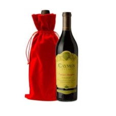 Caymus Napa Valley Cabernet Sauvignon with Red Velvet Gift Bag
