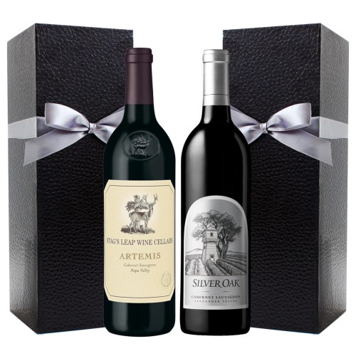 Silver Oak Cabernet & Stag's Leap Artemis Cabernet Boxed Gift Set