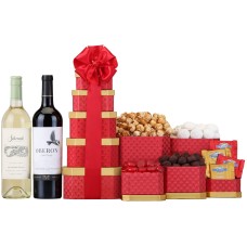 90 Point Napa Valley Wine Gift Tower