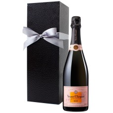 Veuve Clicquot Brut Rose with Black Gift Box