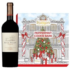 Cabernet Sauvignon & Bissinger Holiday Chocolate Peppermint Cookie Bark