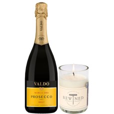 Rated Prosecco & Rewined Candle Gift Set