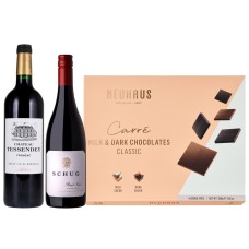 93 Point Red Wine & Neuhaus Wine Pairing Gift Set