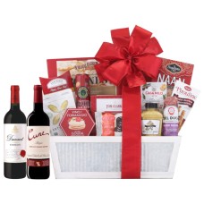 90 Point Rustic Farmhouse Wine Gift Basket