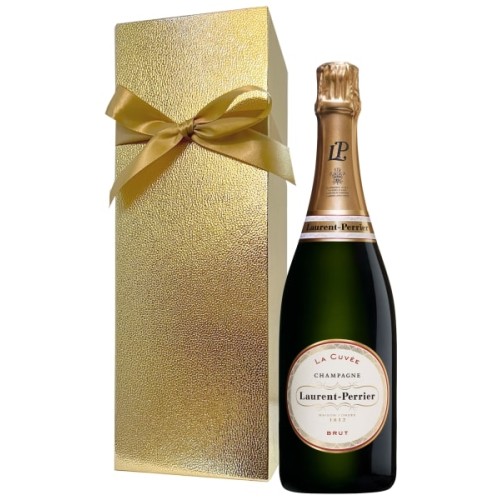 Laurent Perrier La Cuvee Brut with Gold Gift Box