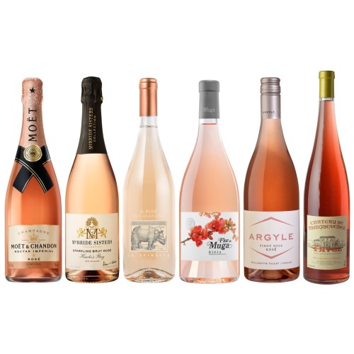 Styles of Rose 6-Bottle Wine Set