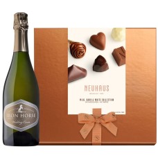 Iron Horse Wedding Cuvee & Neuhaus Chocolates Discovery Gift Set