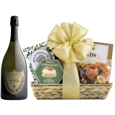 Dom Perignon Wine & Cheese Gift Basket