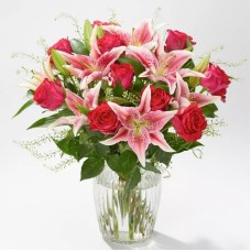 ROSE And LILY BOUQUET(Deluxe)