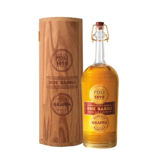 Grappa 'Due Barili' Jacopo Poli (Packaging)