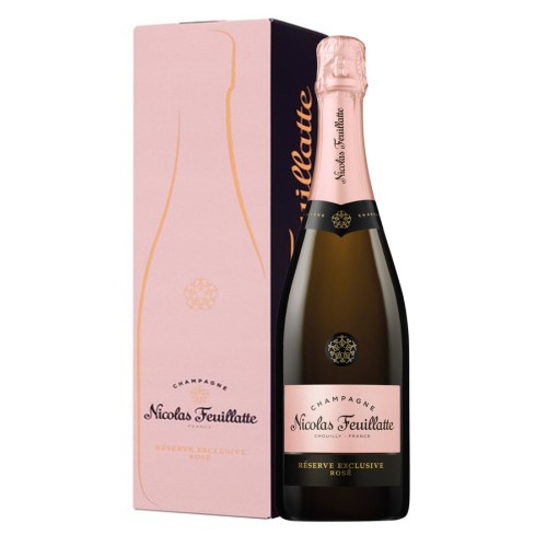 Champagne Ros Brut Reserve Exclusive Nicolas Feuillatte