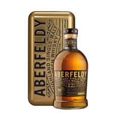 Whisky Single Malt 'Gold Box' Aberfeldy 12 Anni