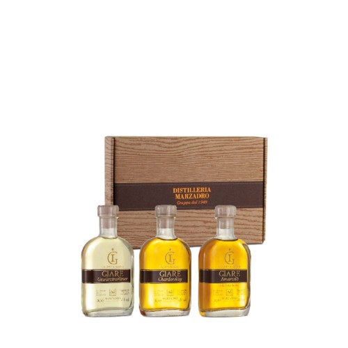 Box Grappa 'Mini Giare' Marzadro