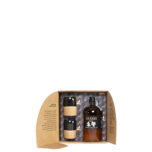 Glass Pack Whisky Meisei 'Akashi' White Oak Distillery - 50cl