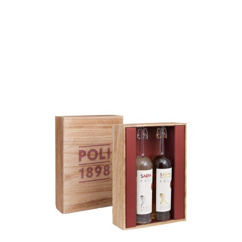 Box Grappa 'Snake + Snake Oro' Jacopo Poli (2bt)