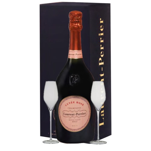 Glass Pack Champagne Cuve Ros Brut Laurent-Perrier