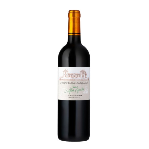 Saint-Emilion 'Sulfite Free' Chateau Barrel Saint Andr 2021