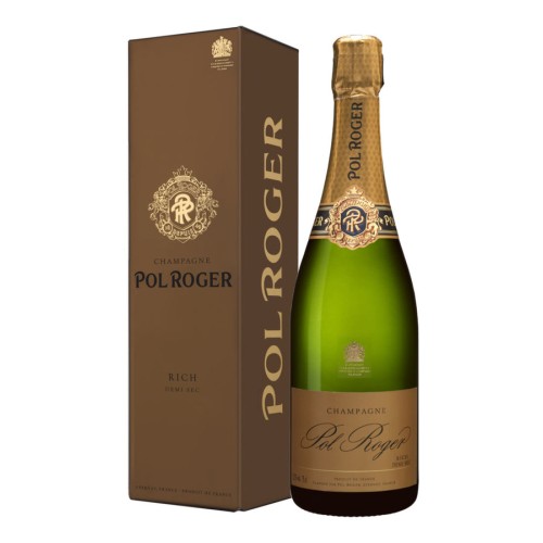 Champagne Demi Sec 'Rich' Pol Roger (Packaging)