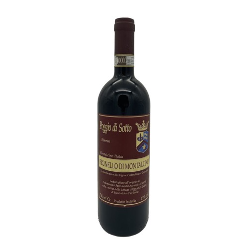 Brunello di Montalcino Reserve Poggio di Sotto 2018