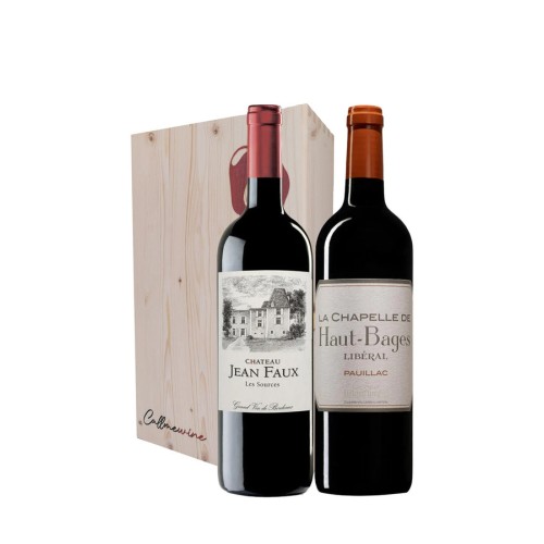 Kit Bordeaux Haut Bages Liberal and Jean Faux (2bt)