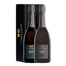 Box Franciacorta Brut e Ros Contadi Castaldi (2bt)