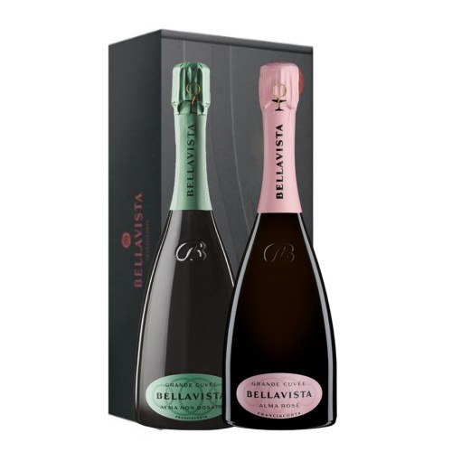 Box Franciacorta 'Pas Dos-Ros' Bellavista (2bt)