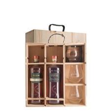 Glass Pack Grappa 'Solera-Alto Rilievo' Segnana