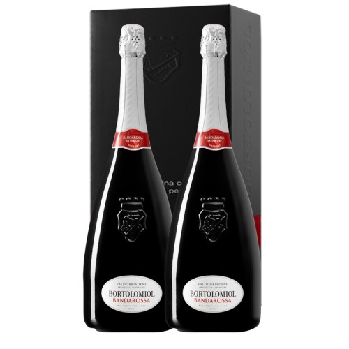 Box Prosecco Valdobbiadene 'Bandarossa' Bortolomiol (2bt)