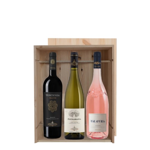 Box 'Torcicoda-Pietrabianca-Calafuria' Tormaresca - Antinori (3bt)