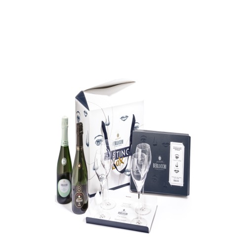 Tasting Box: 61 Nature - 61 Satn - 4 Flute - 1 Virtual Tasting Berlucch