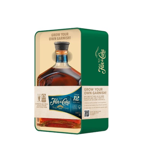 Set Rum 'Centenario' Flor de Cana 12 Years