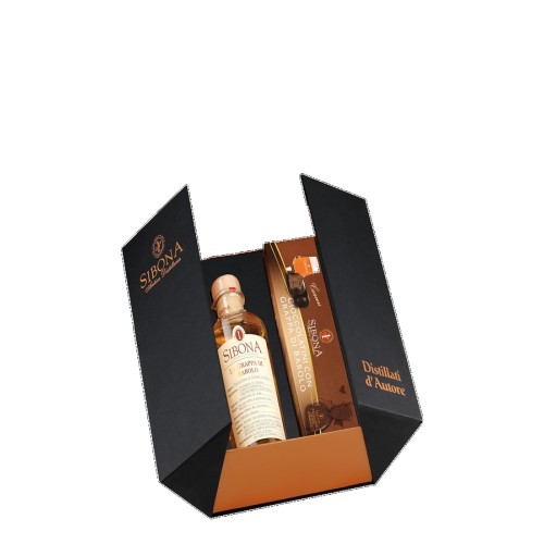 Set 'The Grappa of Barolo and its chocolates' Sibona