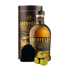Whisky Single Malt Aberfeldy 12 Years Kit Stones