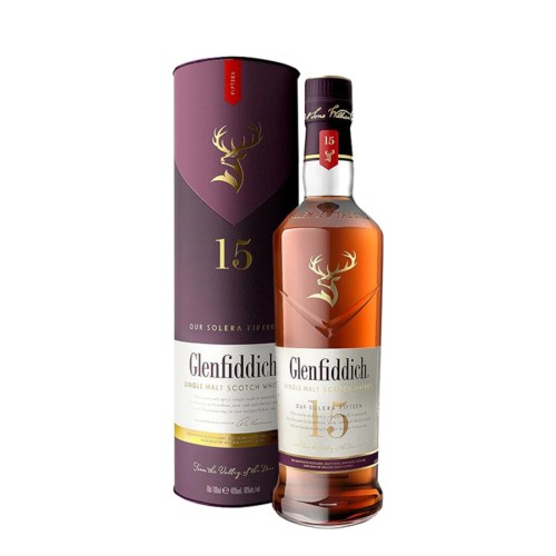 Glenfiddich 15 Years Single Malt Whisky (Pack)