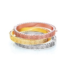 FLORAL LASER CUT BANGLE