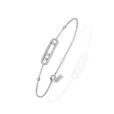 Baby Move PavÃ© - White gold