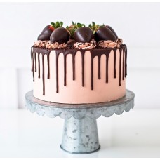 White Heart Cake